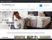 Tablet Screenshot of mueblesrio.com